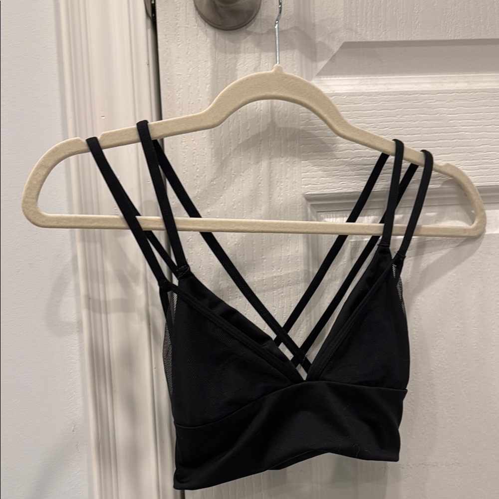Black Strappy Bralette
